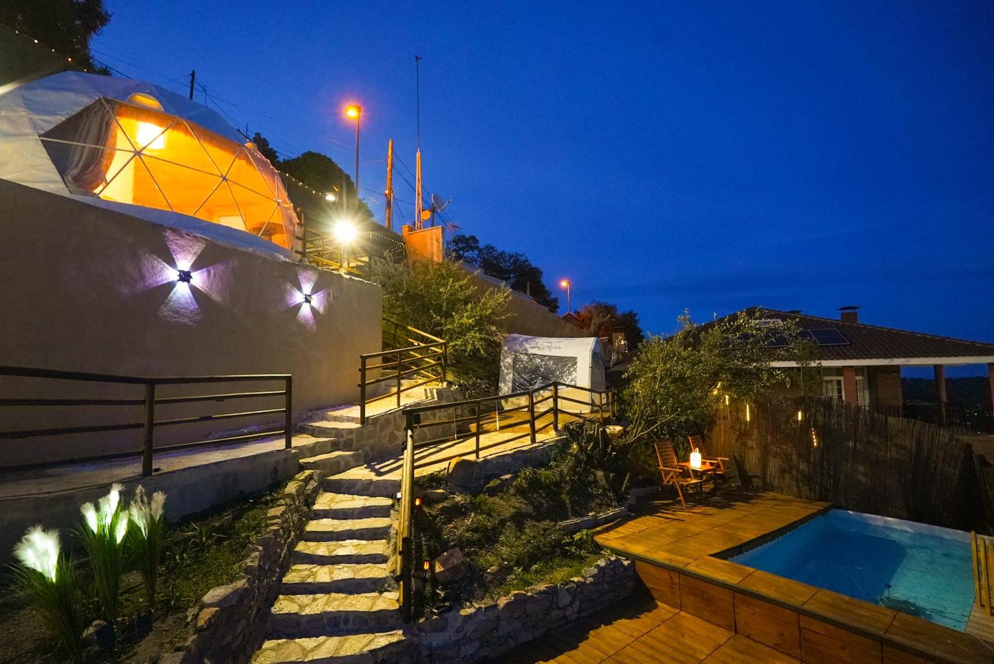 Villa Aaa View Private Terrace Outdoor Heated Hot Tub Family Fun Badalona Esterno foto
