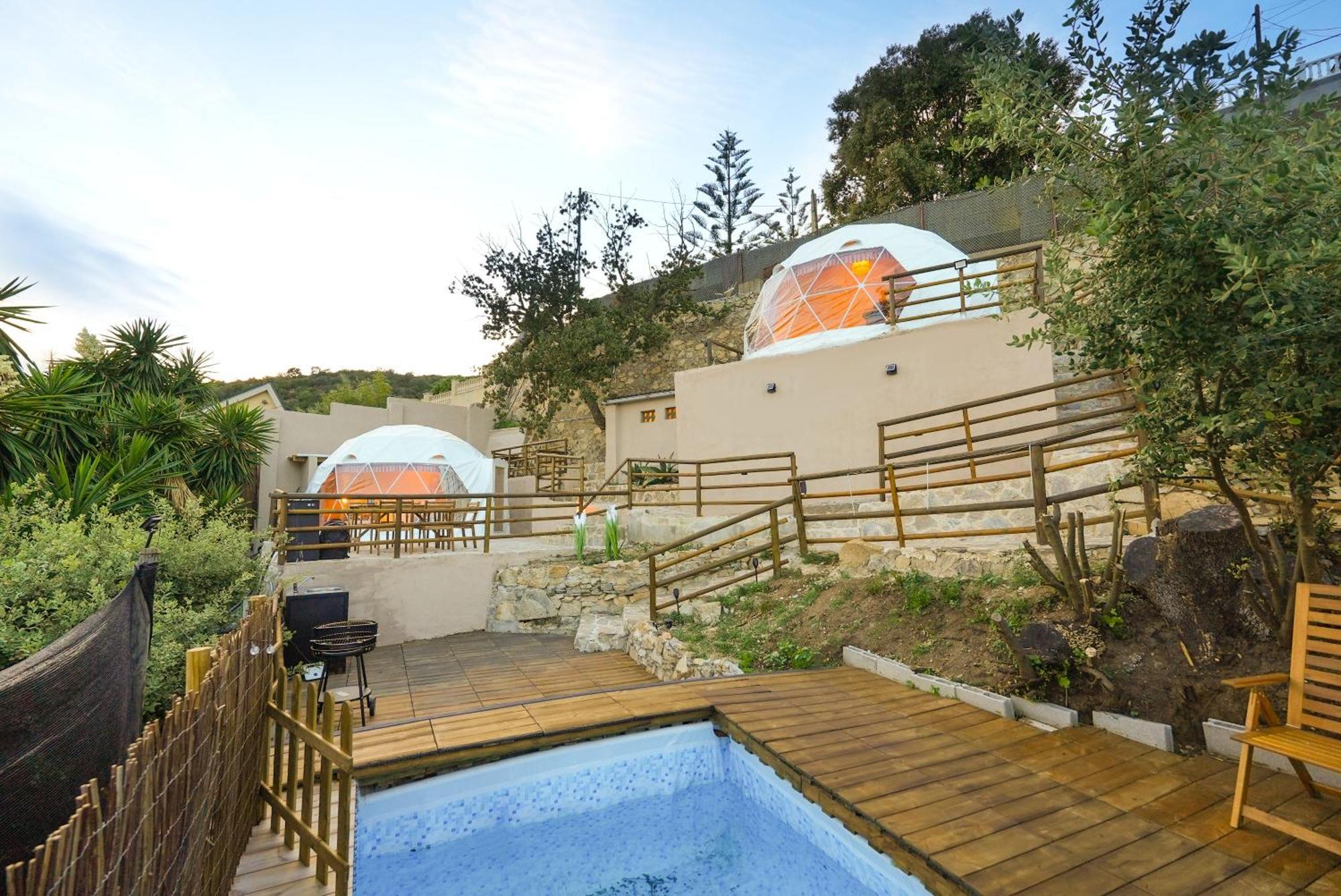 Villa Aaa View Private Terrace Outdoor Heated Hot Tub Family Fun Badalona Esterno foto